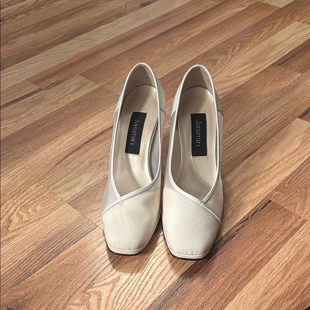 Jasmin Women's Elegant Beige Heels